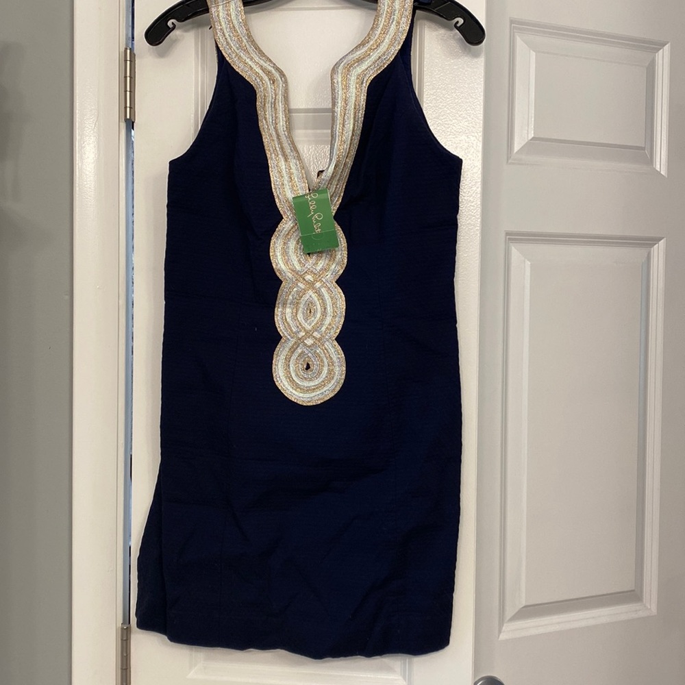 Lilly Pulitzer size 6 navy dress
